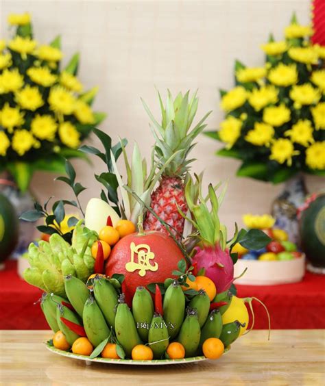 Trái Cây Trang Trí Tết 2026 – Xu hướng mới với Dừa Dát Vàng sang trọng